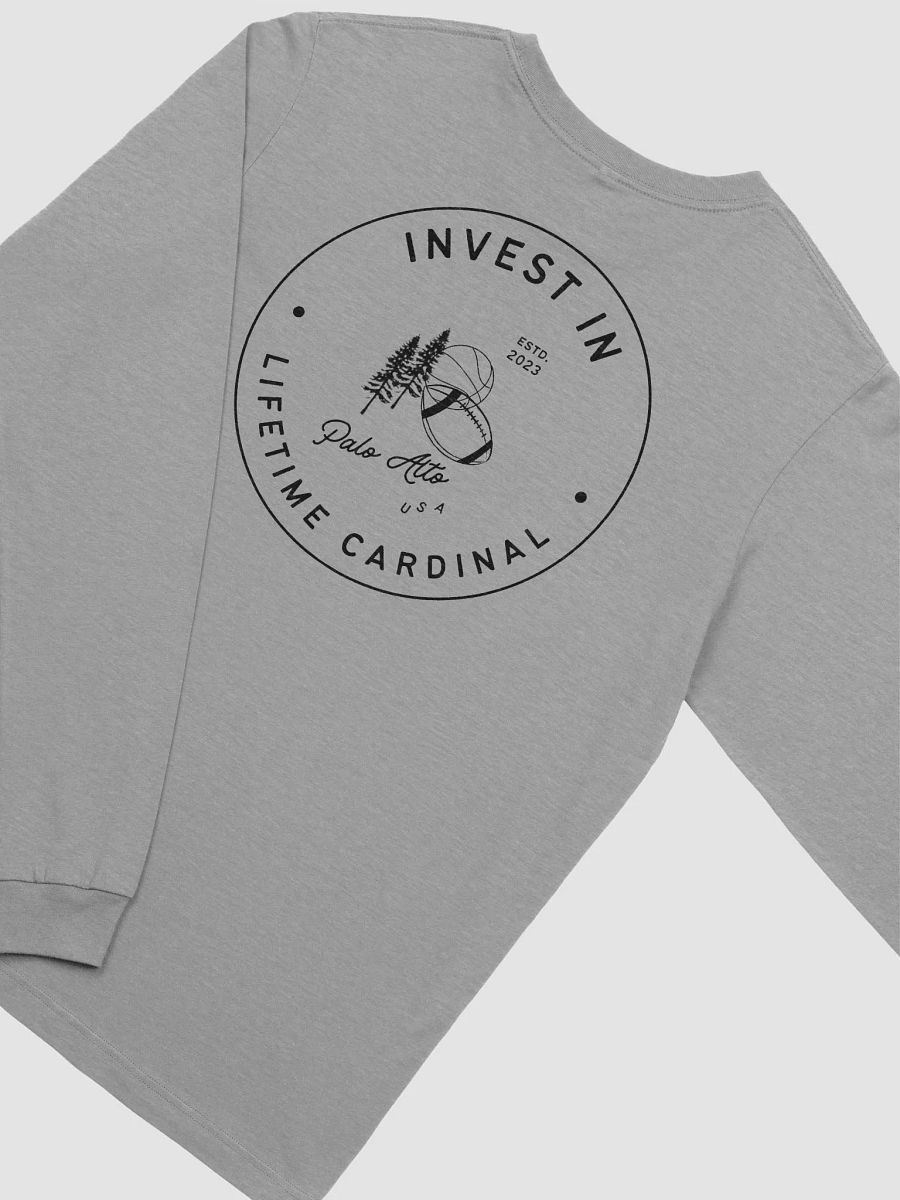 Invest In Lifetime Cardinal Long Sleeve - Modern Logo product image (3)