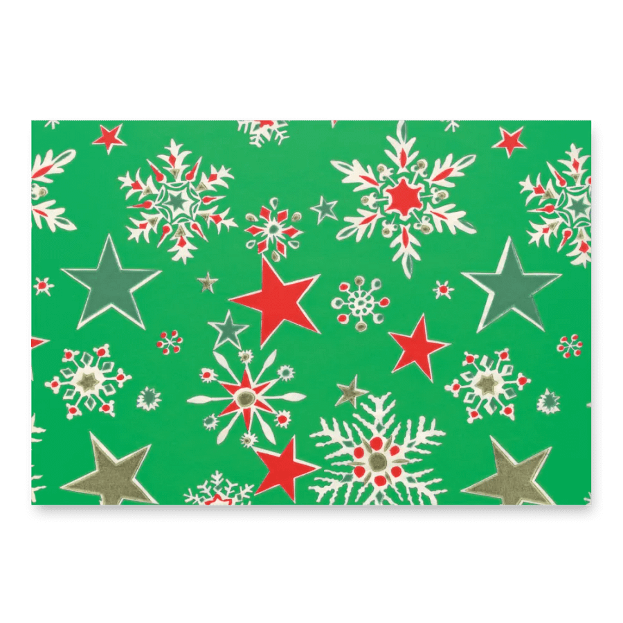 Festive Snowflake Celebration Wrapping Paper Set product image (1)