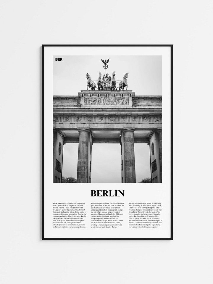 Berlin 04 Newspaper Poster product image (1)