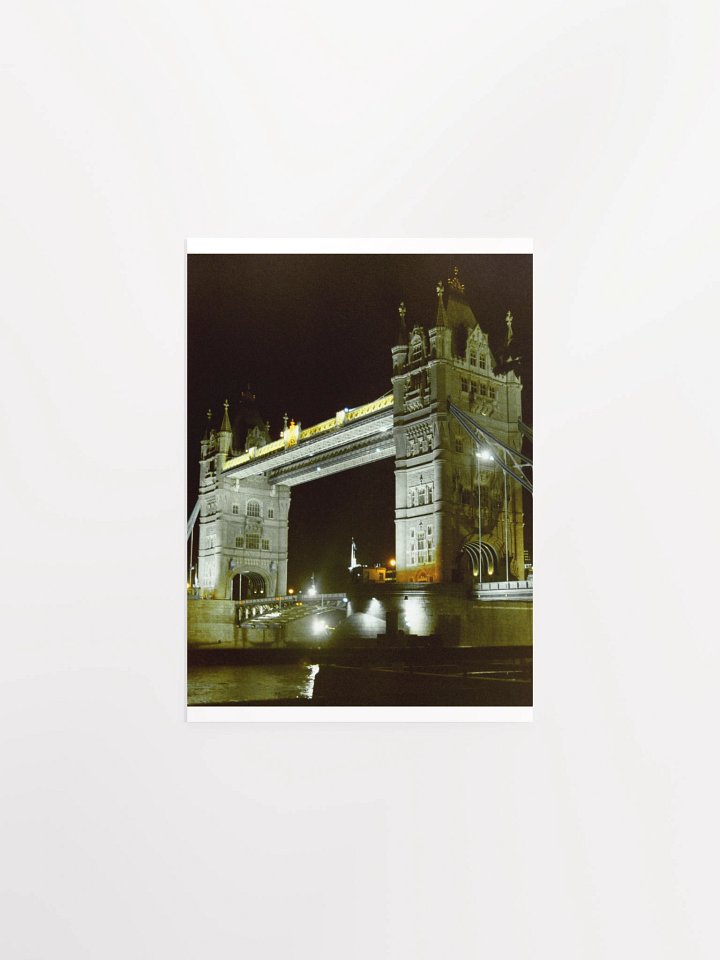 London - Tower Bridge at Night - print/poster product image (1)
