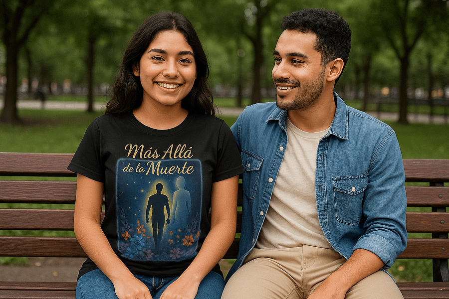 Más Allá de la Muerte – Camiseta Espiritual Inspirada en la Vida Después de la Muerte product image (3)
