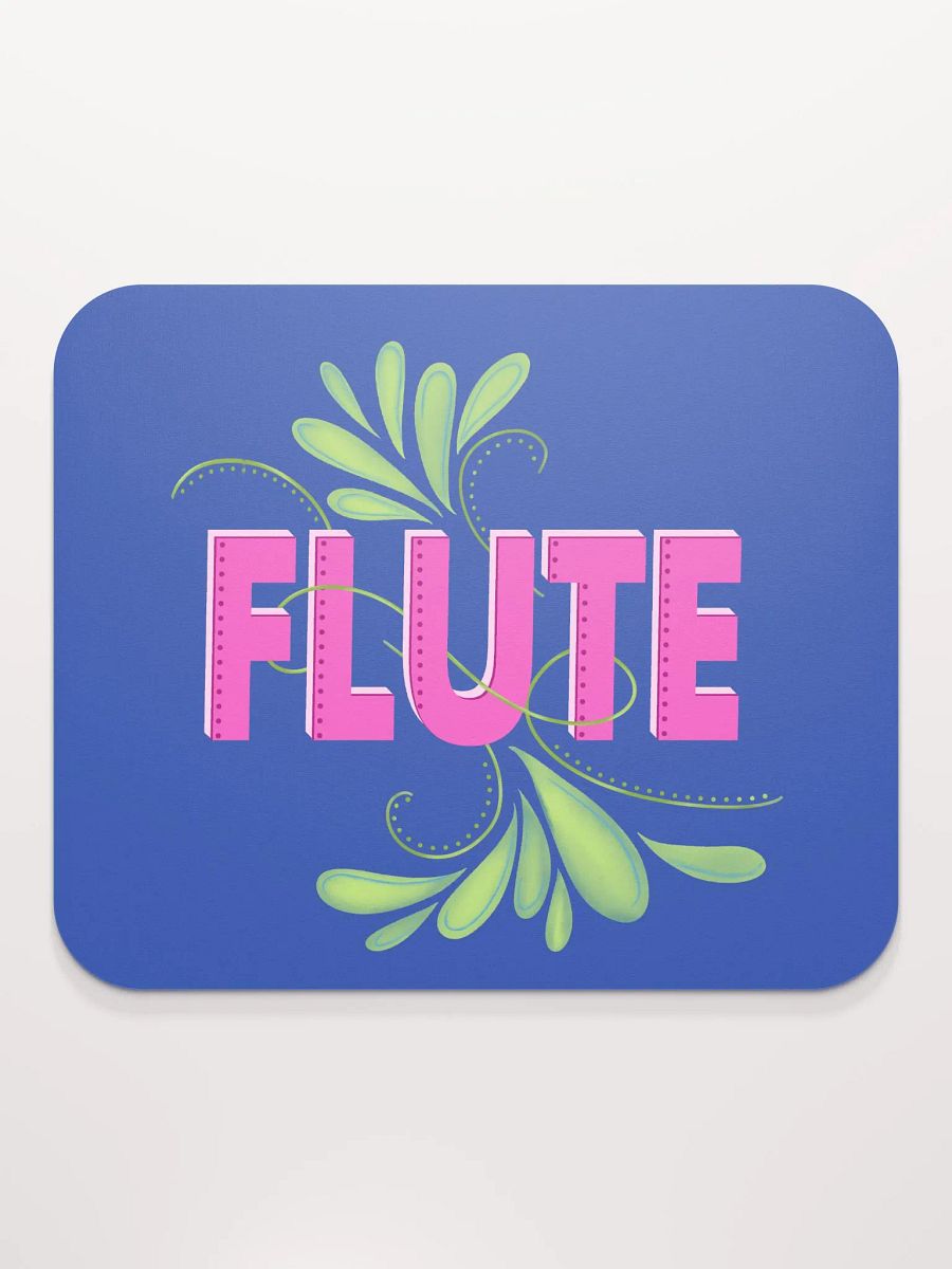 Flute Flourish Mouse Pad - Flute product image (1)