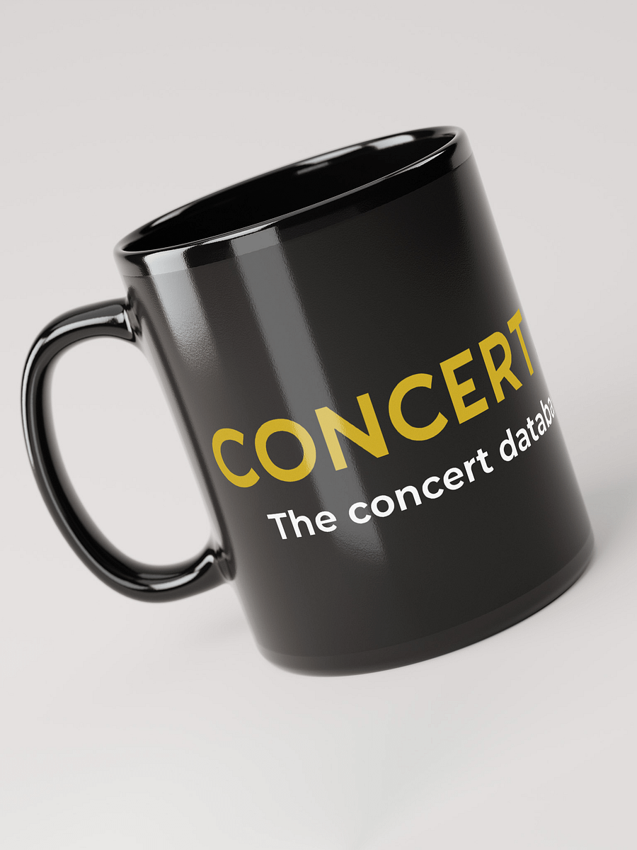 Concert Archives Mug (Black) product image (1)