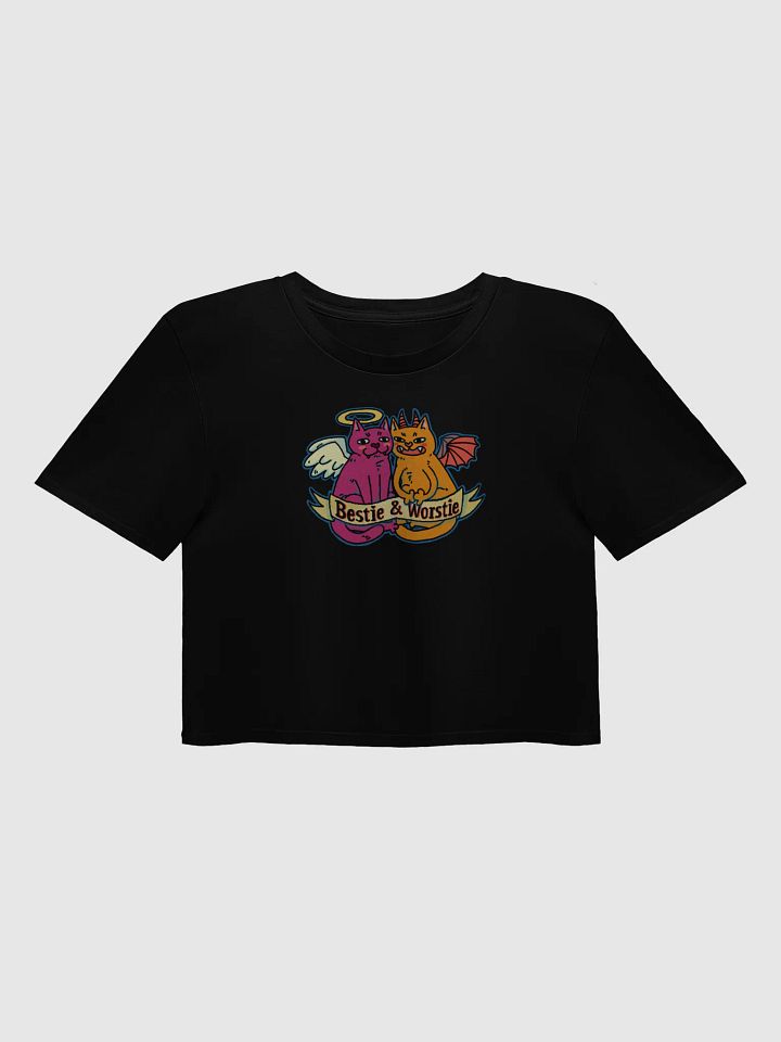 Bestie Worstie Cropped Tee! product image (4)