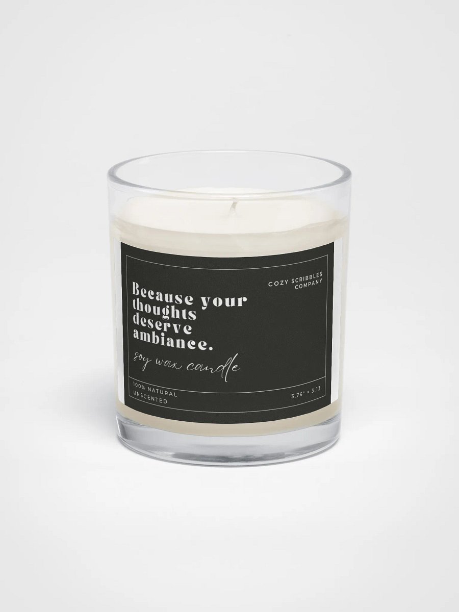 Dark Because Your Thoughts Deserve Ambiance Candle product image (1)