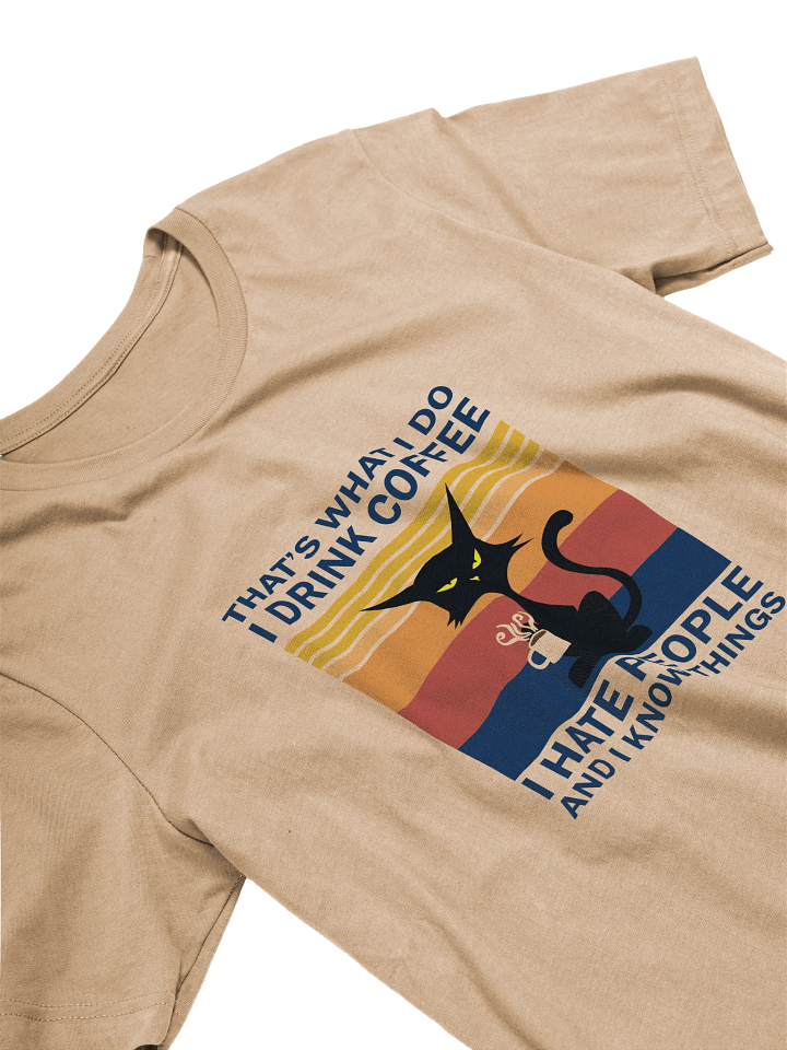 Coffee Cat T-Shirt product image (2)