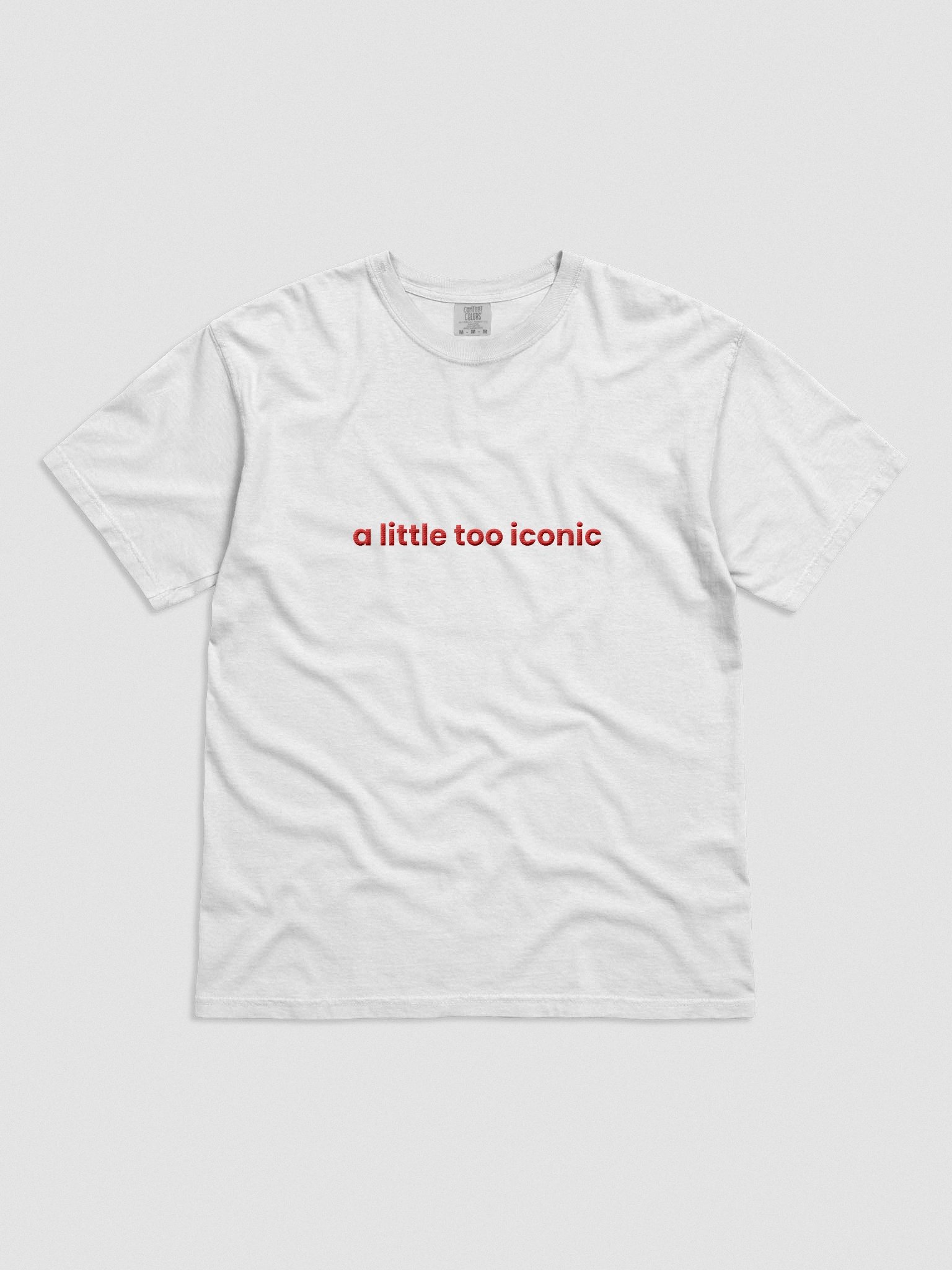 A Little Too Iconic Embroidered Tee product image (1)