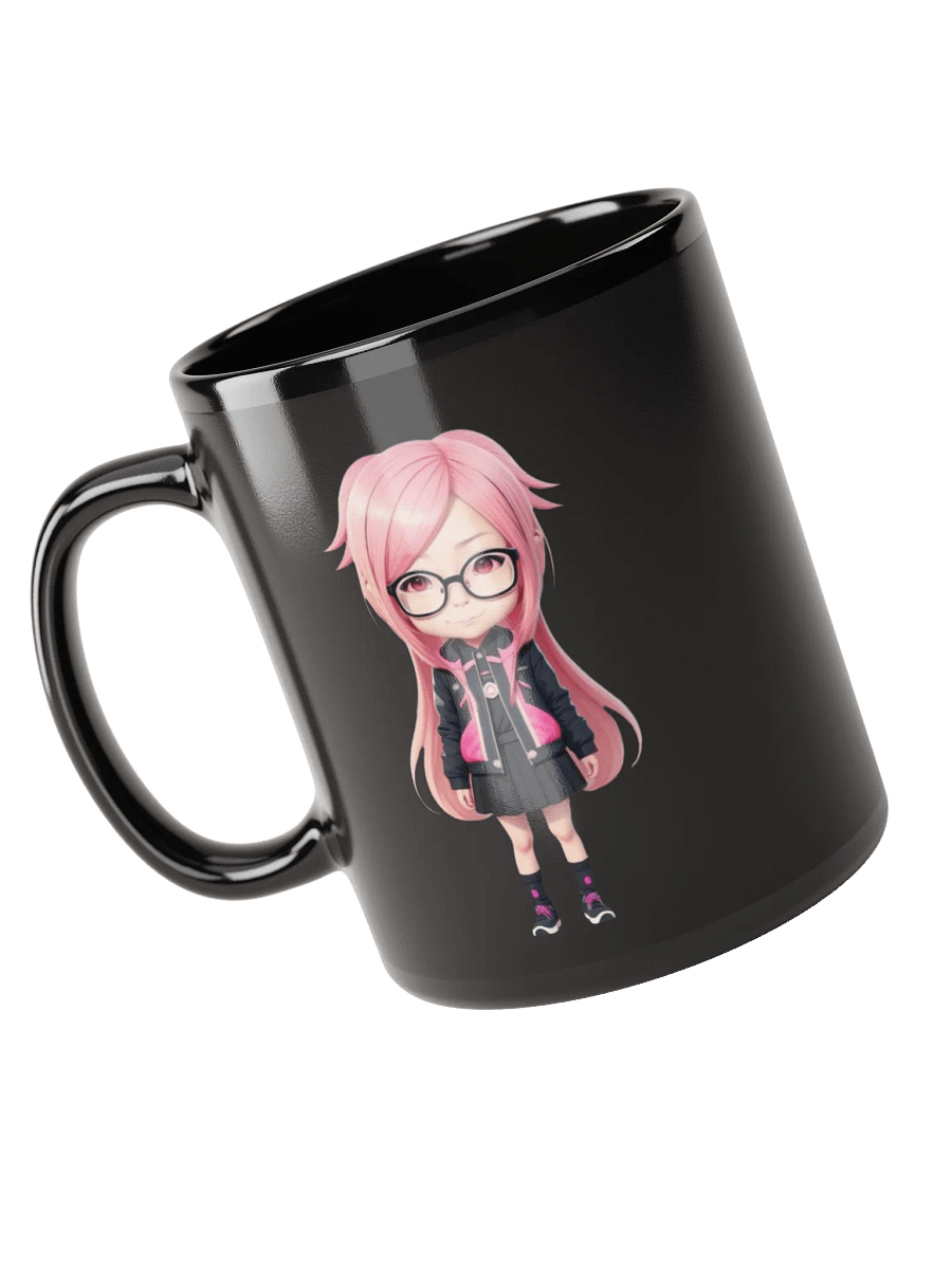 (PINK CHIBI) K Black Mug product image (3)