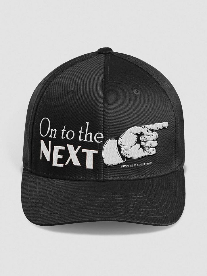 ON TO THE NEXT (Embroidered Fitted Cap) product image (1)