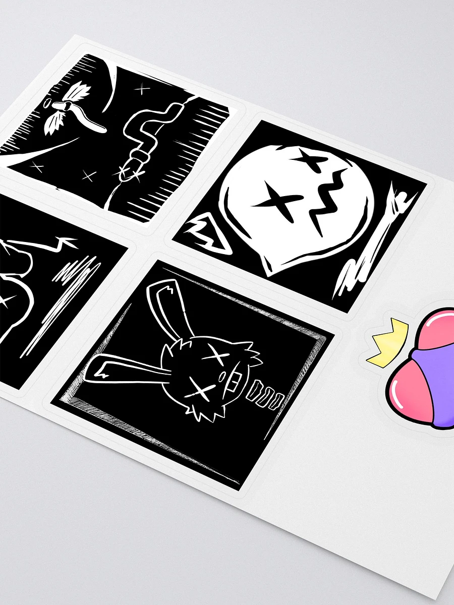 DEATH BY BOOTY XX STICKER PACK product image (3)