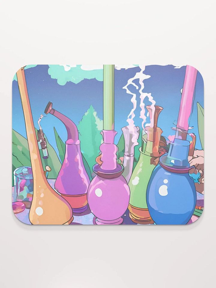 Vibrant Bong Collection Mouse Pad product image (1)