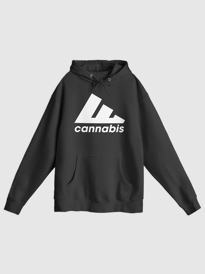 Cannabis Shoes w Back Black Hoodie product image (2)