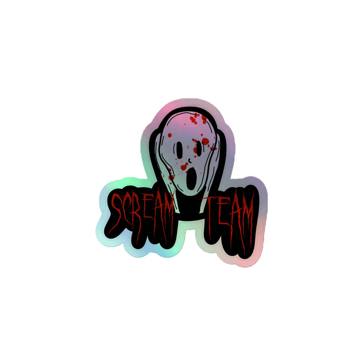 Scream Team Holographic Sticker Sheet product image (1)