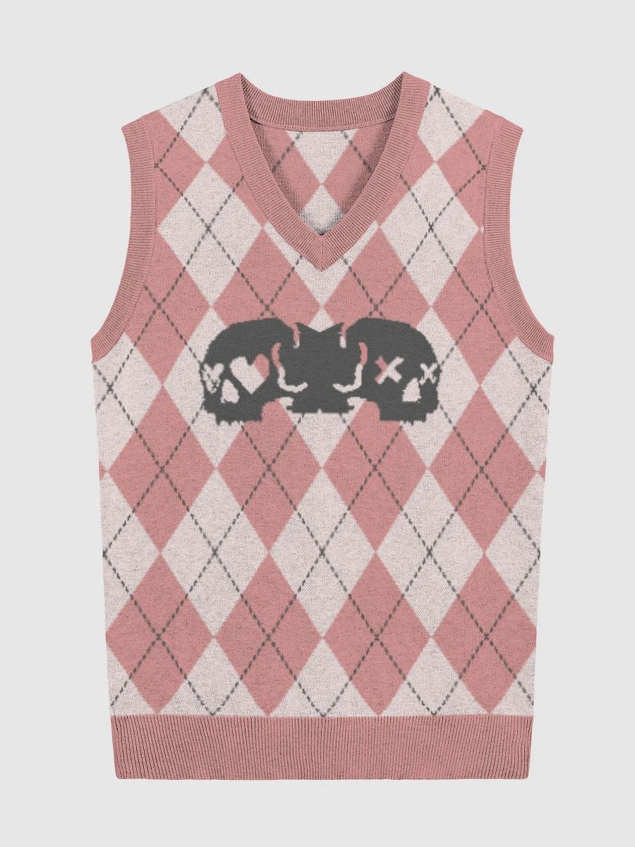 dl jacquard-knitted V-neck product image (1)