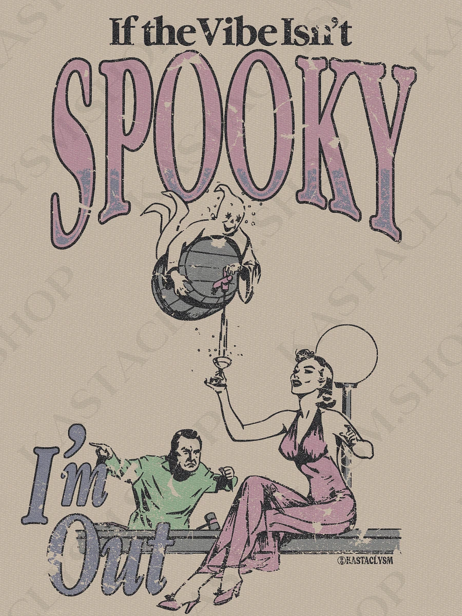 'Spooky Vibe' TShirt - SugarCookie product image (2)