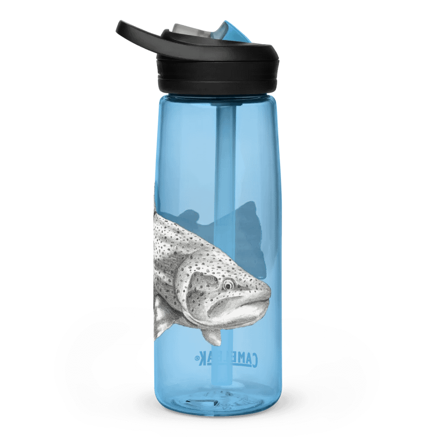 Trout Drawing Water Bottle Straw product image (61)