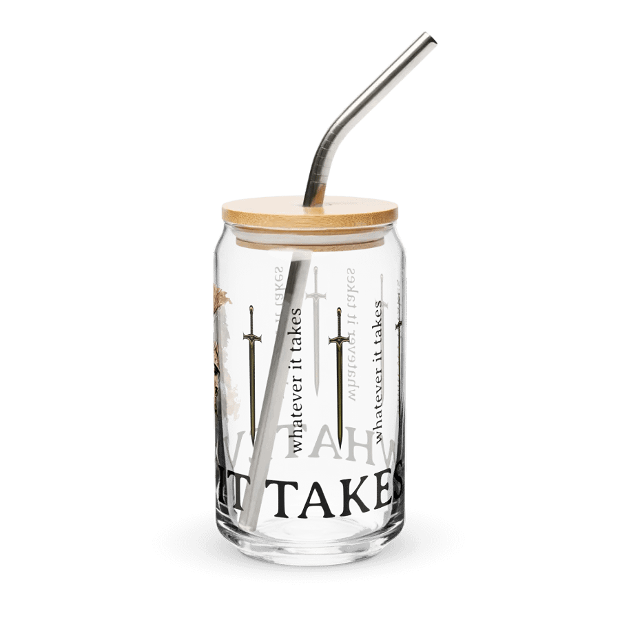 Stoic Quote Can-Shaped Glass product image (5)