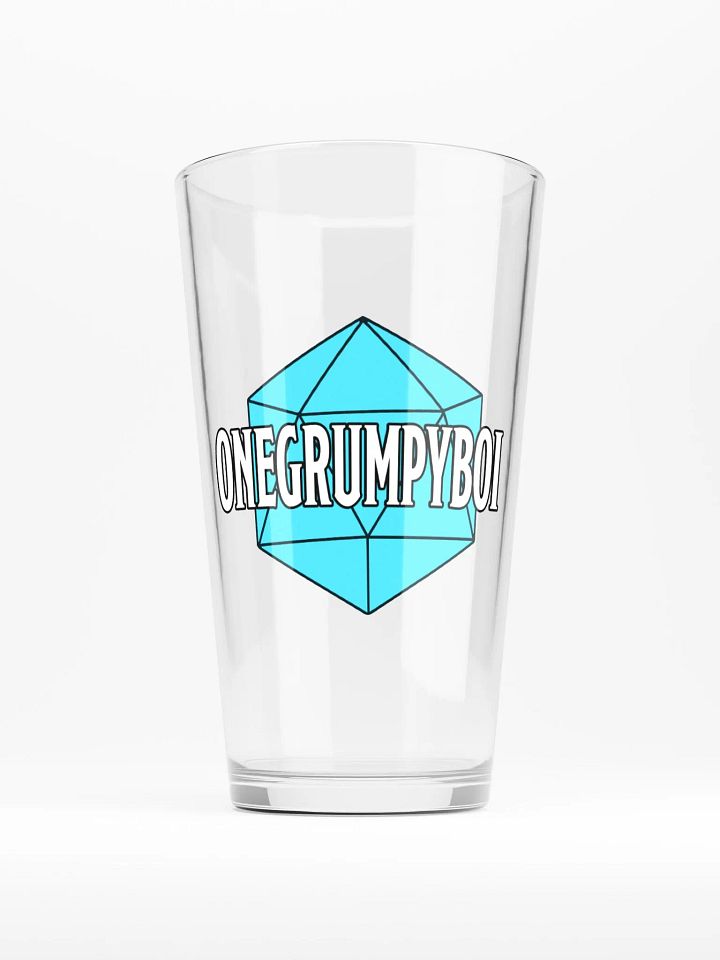 OGF Premium Dice Geek Pint Glass product image (1)