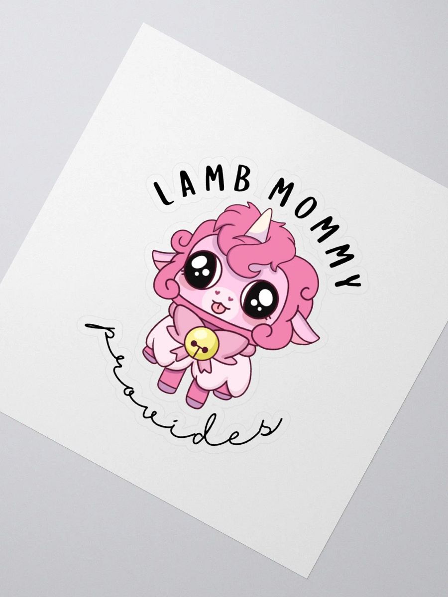 Lamb Mommy Provides Sticker product image (5)