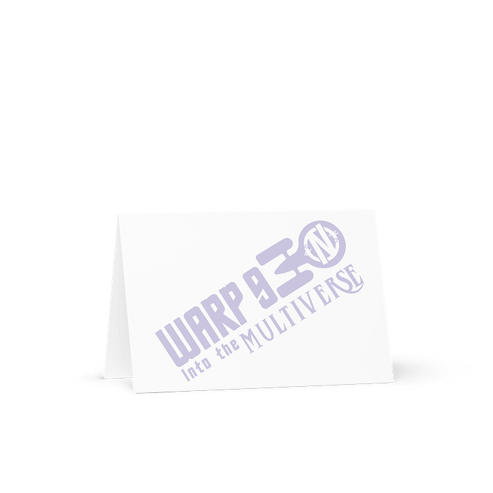 Warp 9 - Grußkarte product image (1)