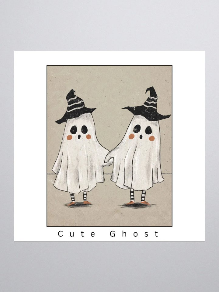 Halloween Cute Ghost Stickers product image (1)