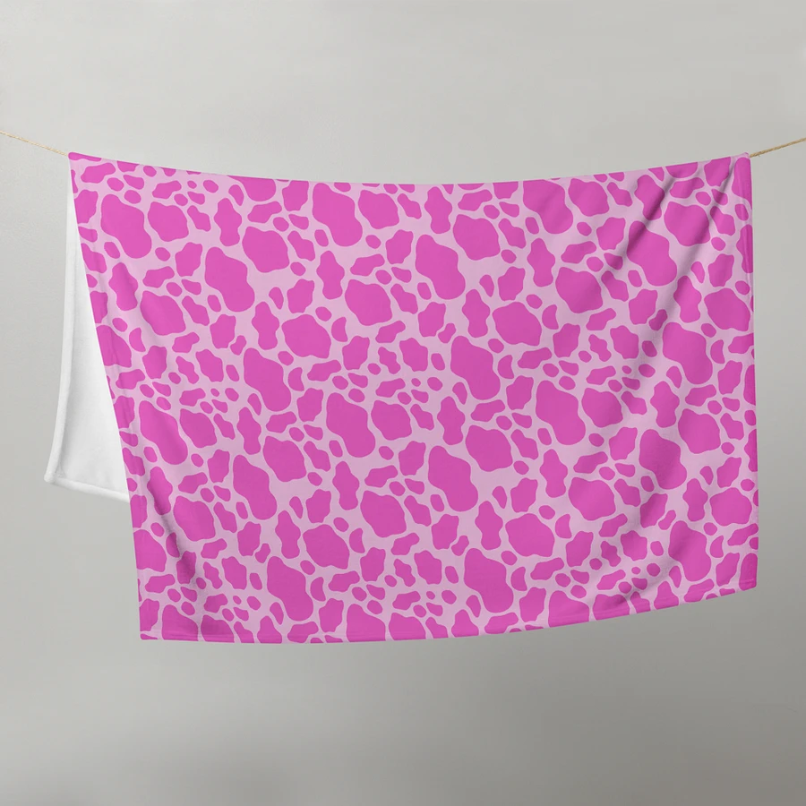 Pink Cow Skin Blanket product image (10)