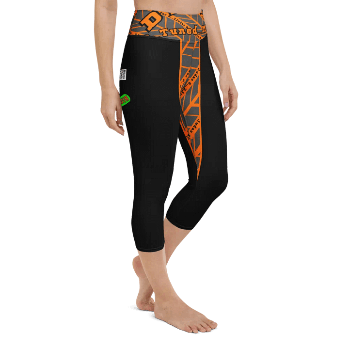 90s Vibes All-Over Yoga Capri Leggings product image (2)