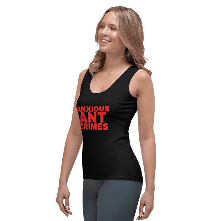 Anxious Ant Crimes - Classic Logo Tank ( Red Text ) product image (2)