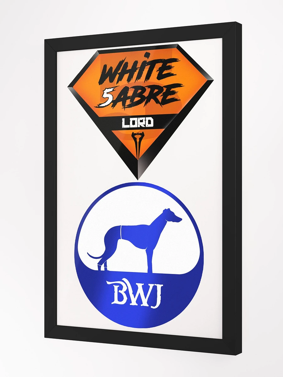White5abre/BWJ Poster Framed product image (2)
