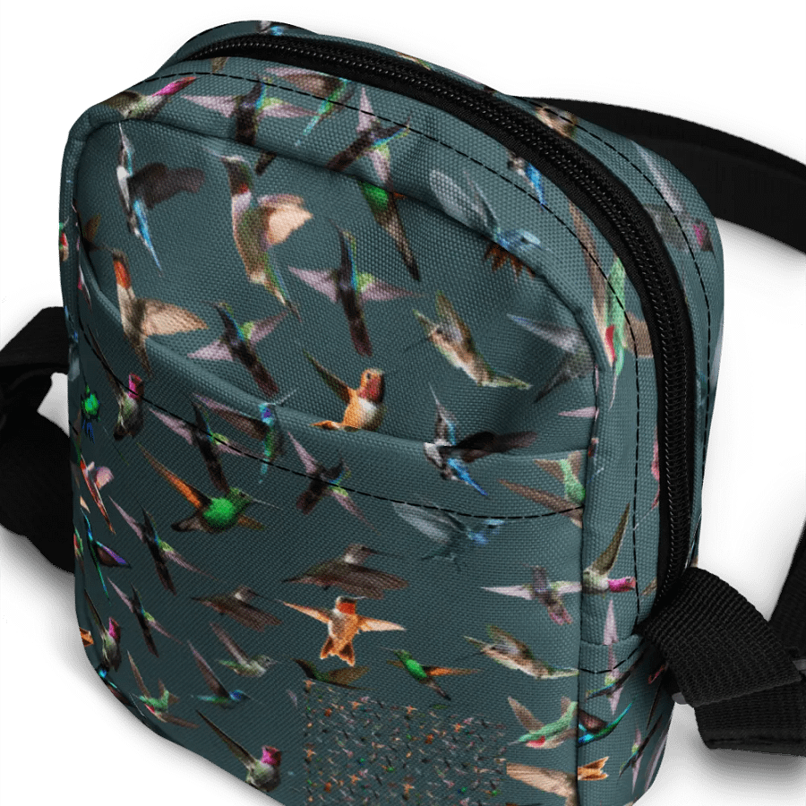 Vibrant Hummingbird Haven Crossbody Bag product image (11)
