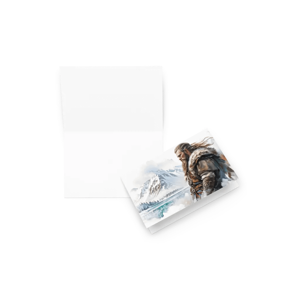 Greeting Card - Norseman & Mountain View product image (12)