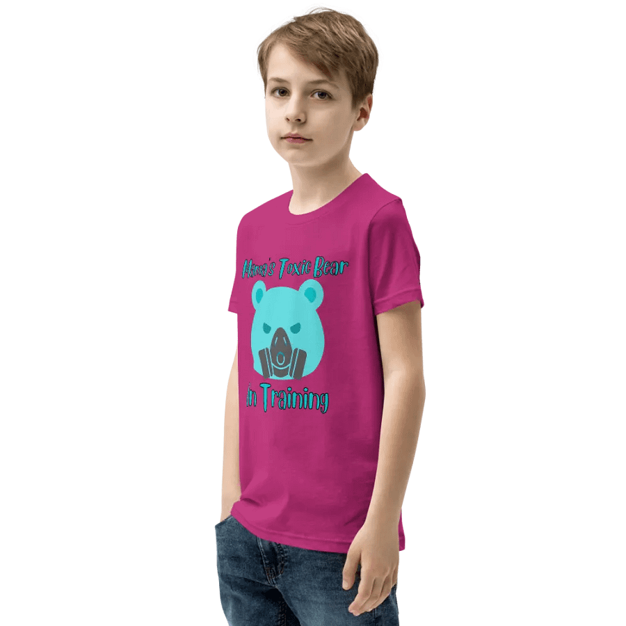 Toxic Bear In Training Kids Tee product image (23)