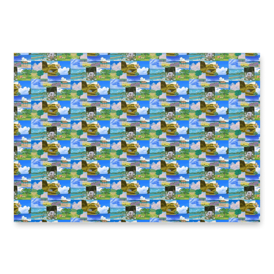 Screencap of Peace Collage Wrap Set (Set of 3) product image (2)