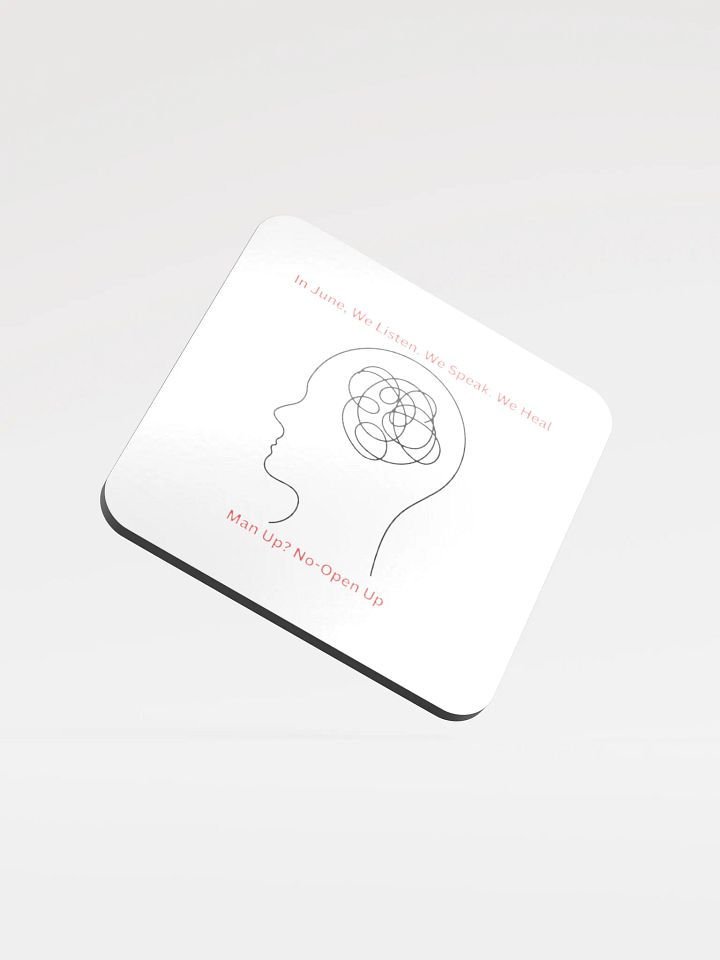 Men's Mental health Awareness Coaster product image (1)