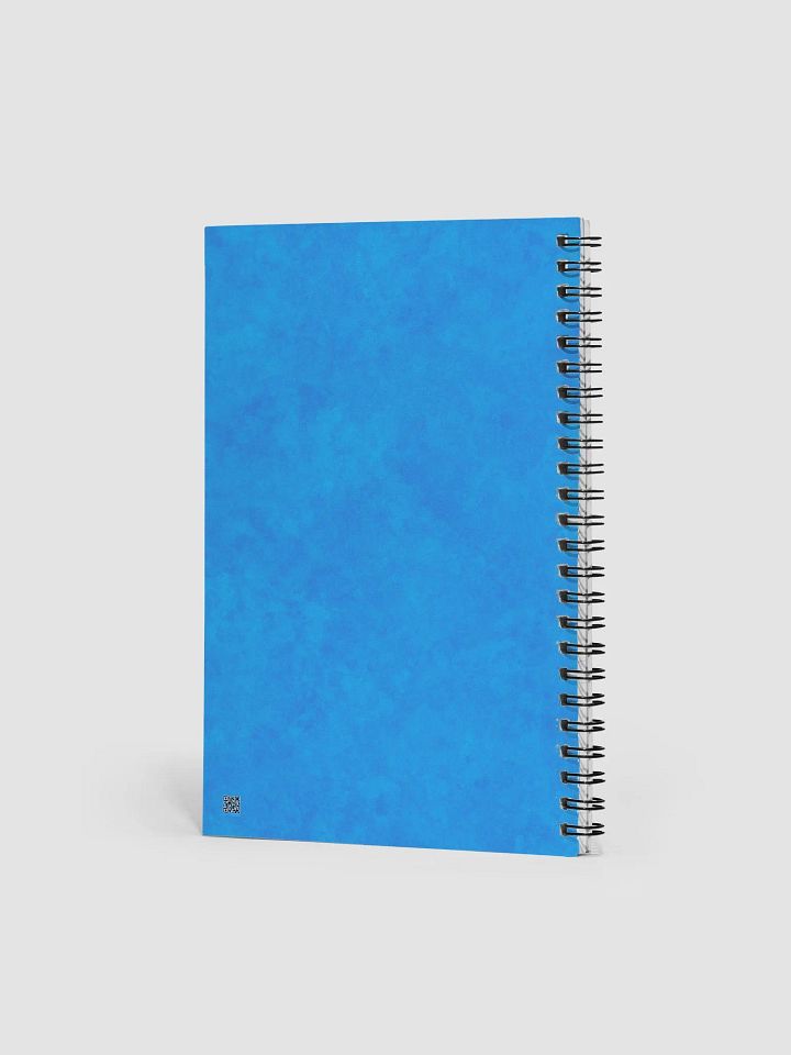 Blue-Eyed Kitten Winter Magic Spiral Notebook product image (2)