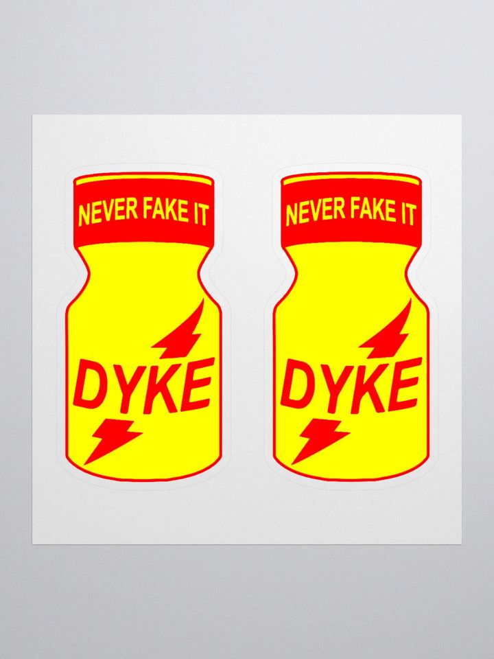 Dyke Poppers Stickers 👃 product image (1)