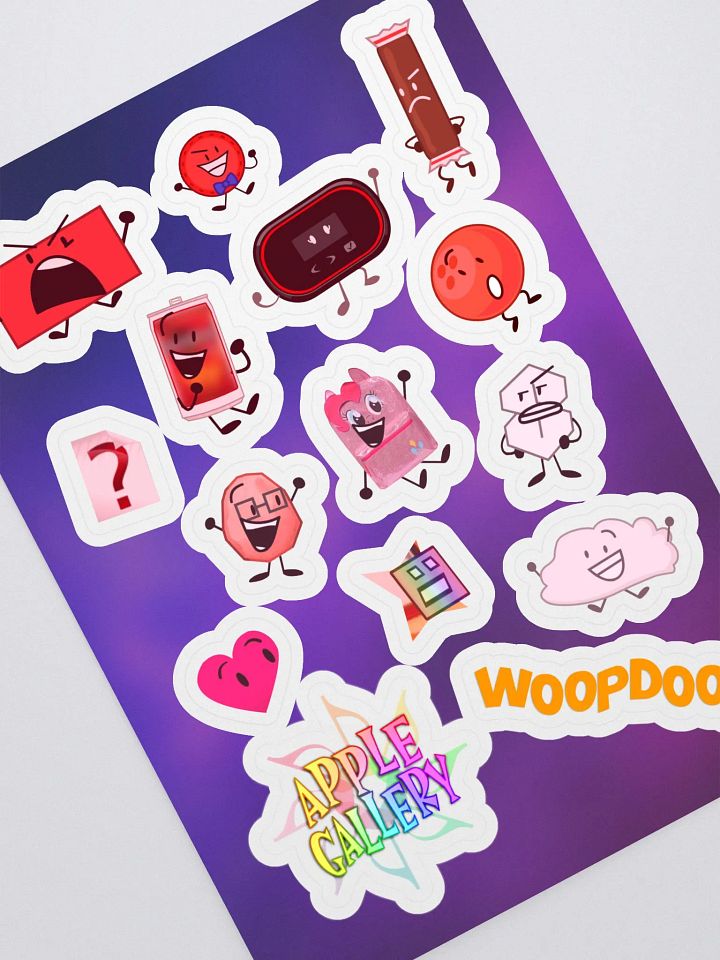 10 Years Sticker Sheet - RED product image (2)
