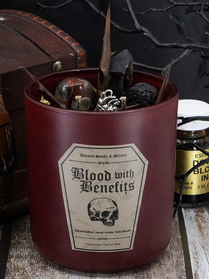 Blood with Benefits | Baneful Spell Candle product image (1)