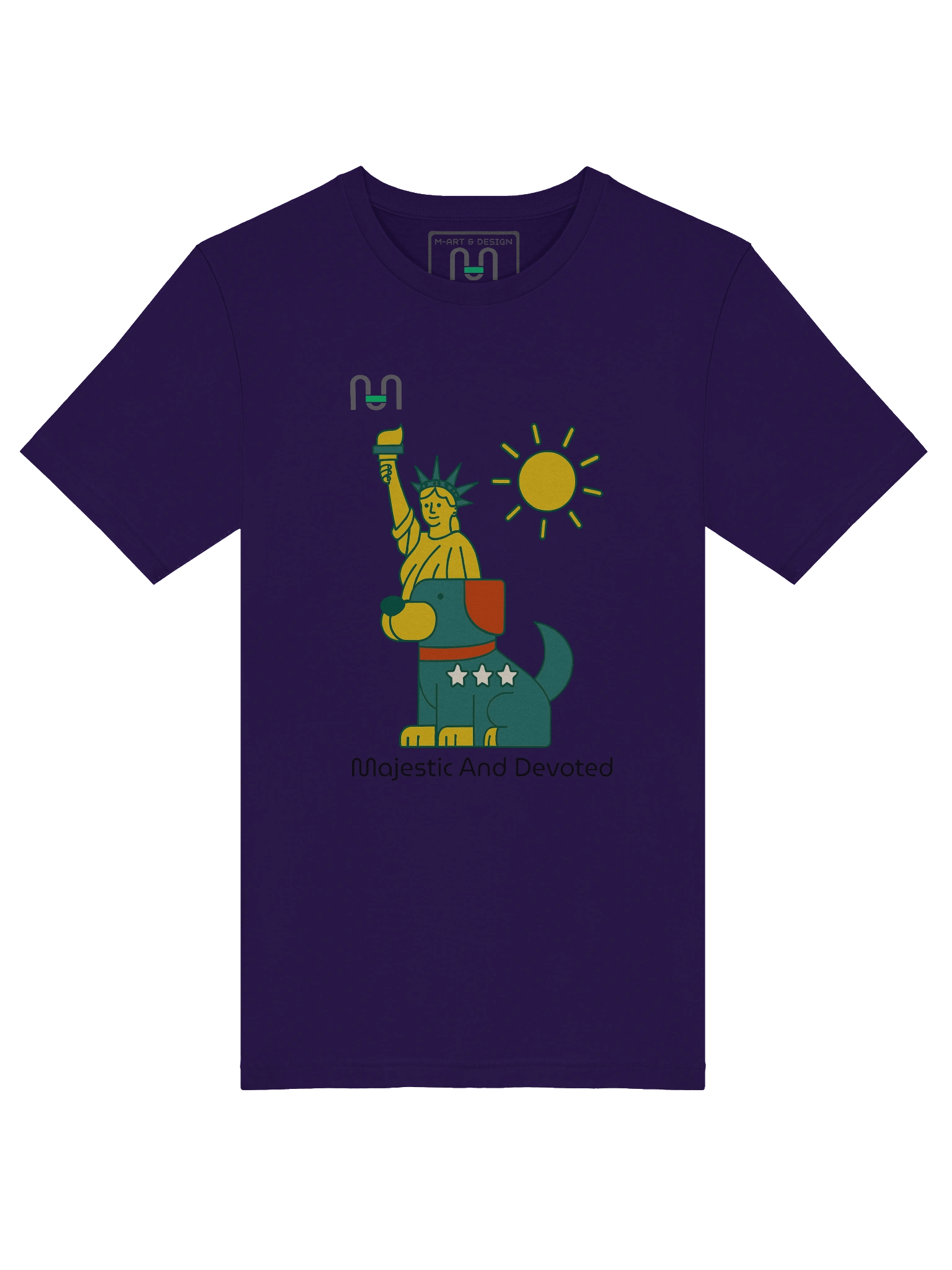 Star Spangled Pup – Patriotic Pooch Tee – M Style - M-Art & Design product image (39)