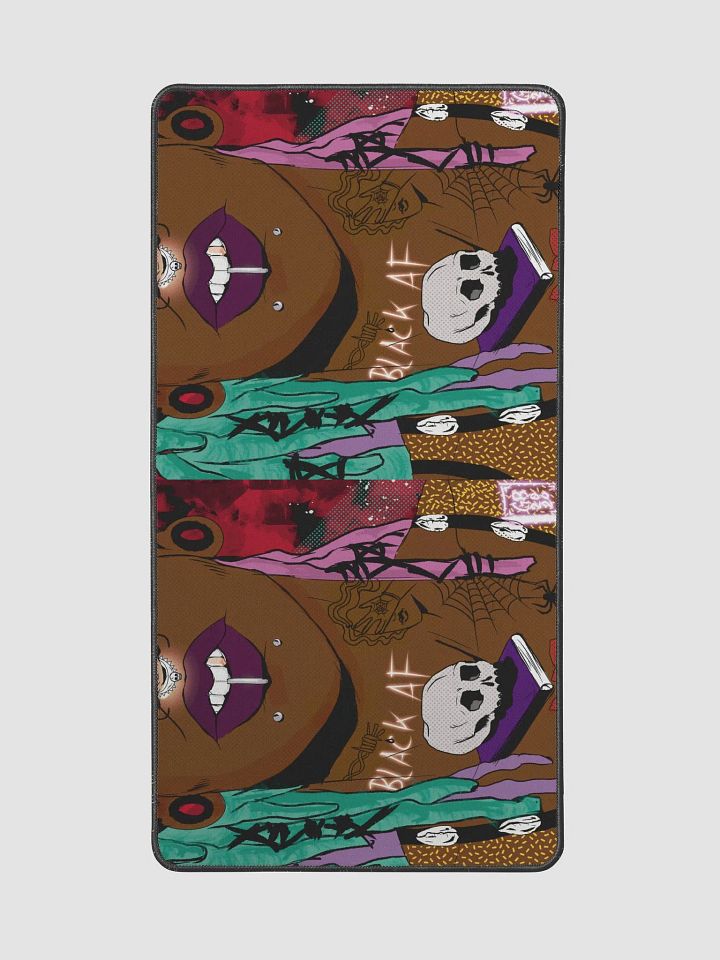 BLACK AF Desktop Mat product image (2)