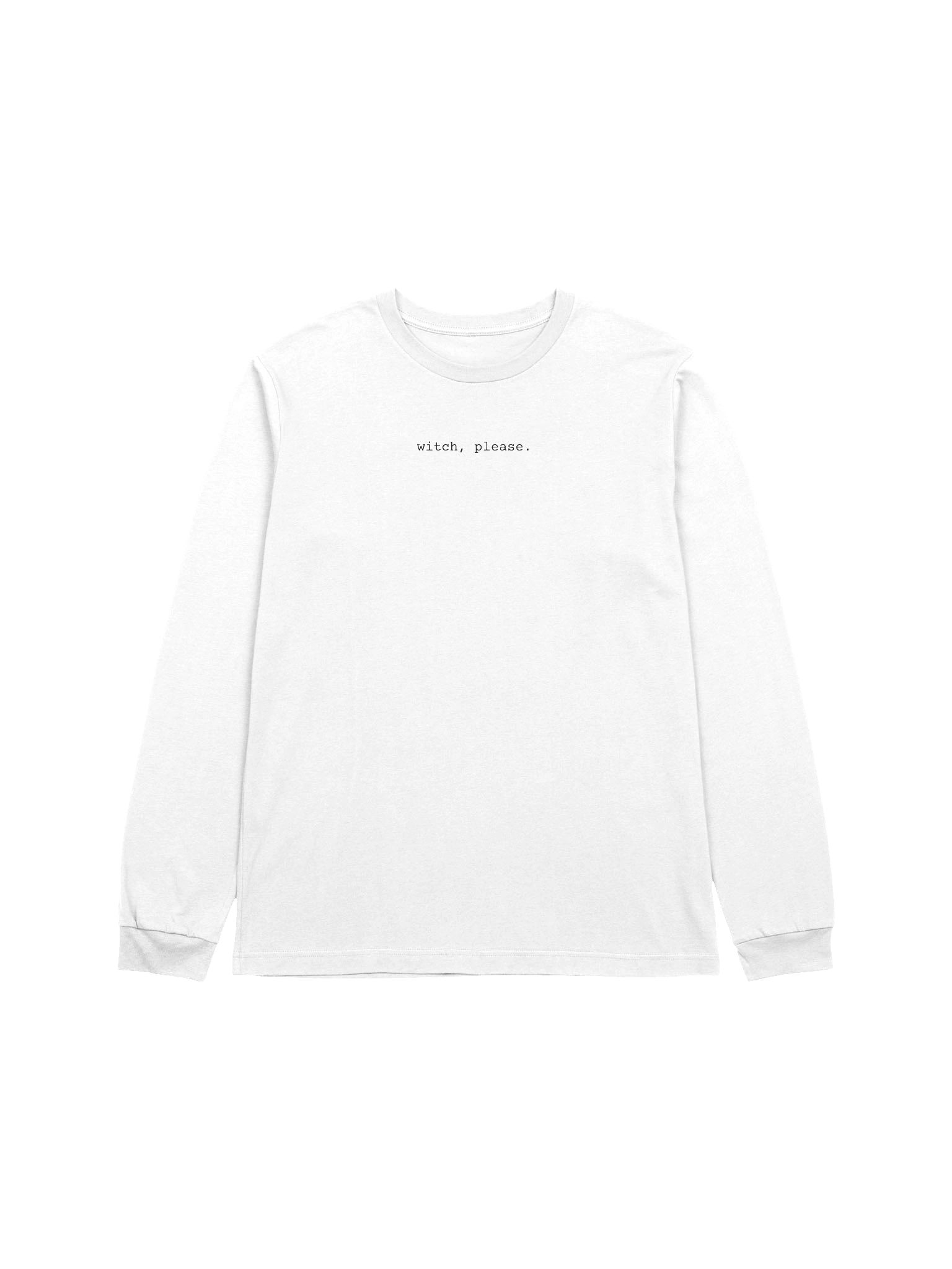 Witch, Please Long Sleeved Tee - Light product image (1)