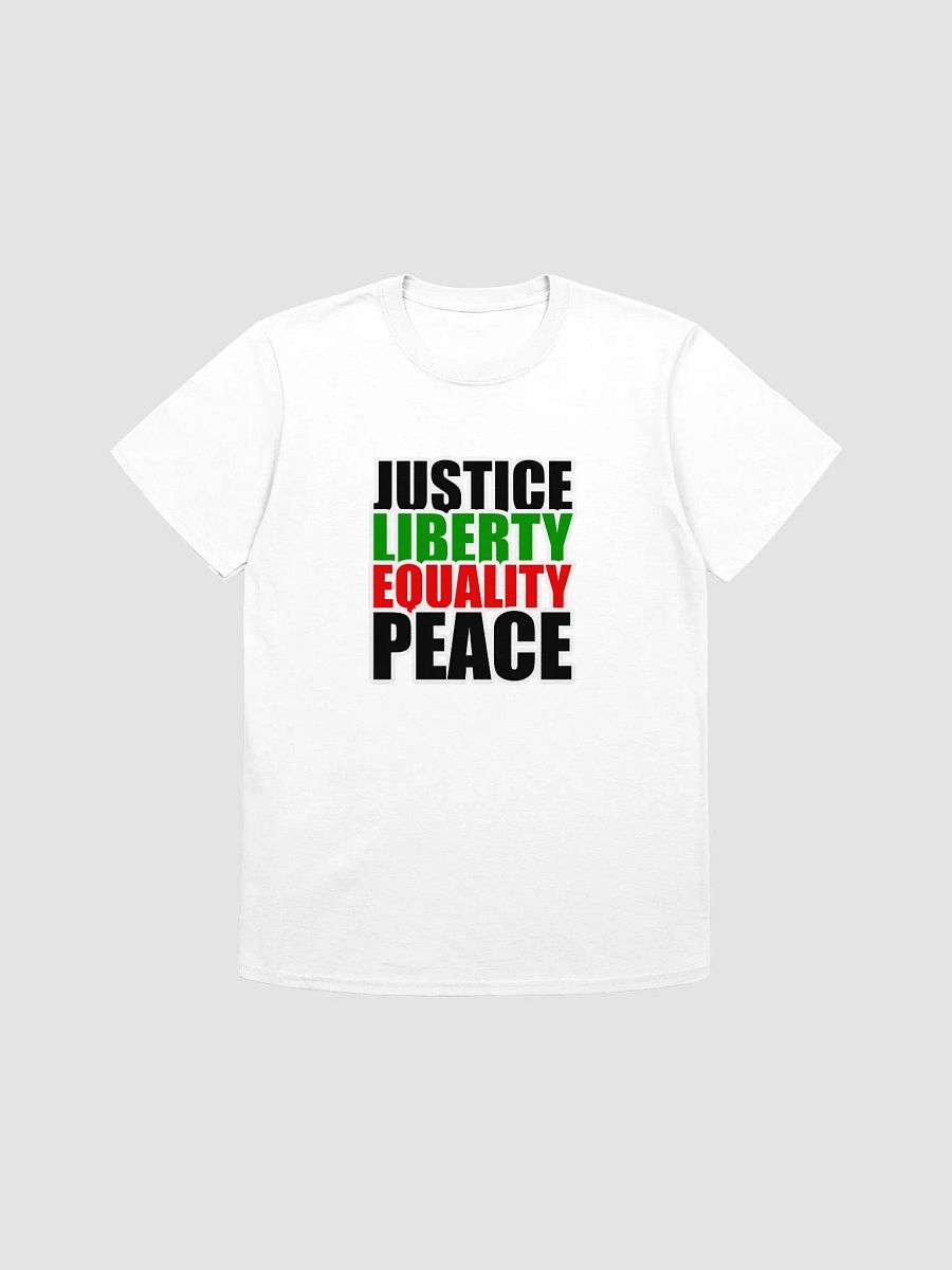 Justice Liberty Equality Peace - T Shirt Unisex product image (1)