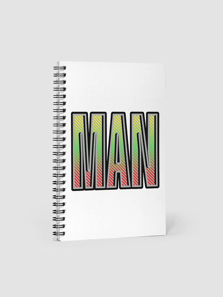 Man Manitoba Vibrant Spiral Notebook product image (2)