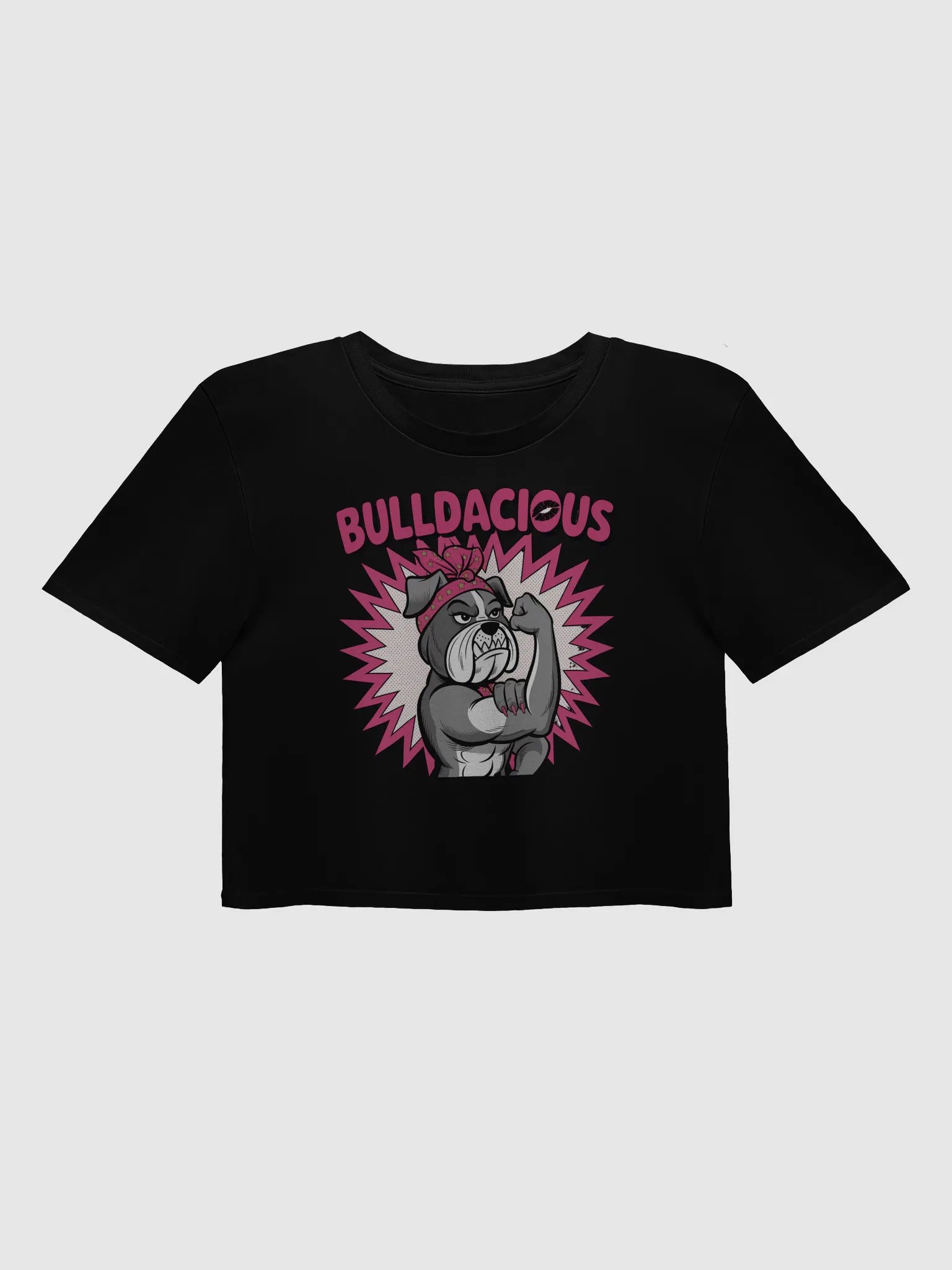 Bulldog Boss Babe Crop Top product image (1)