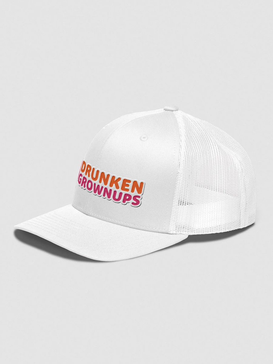Drunken Grownups Retro Trucker Hat product image (10)