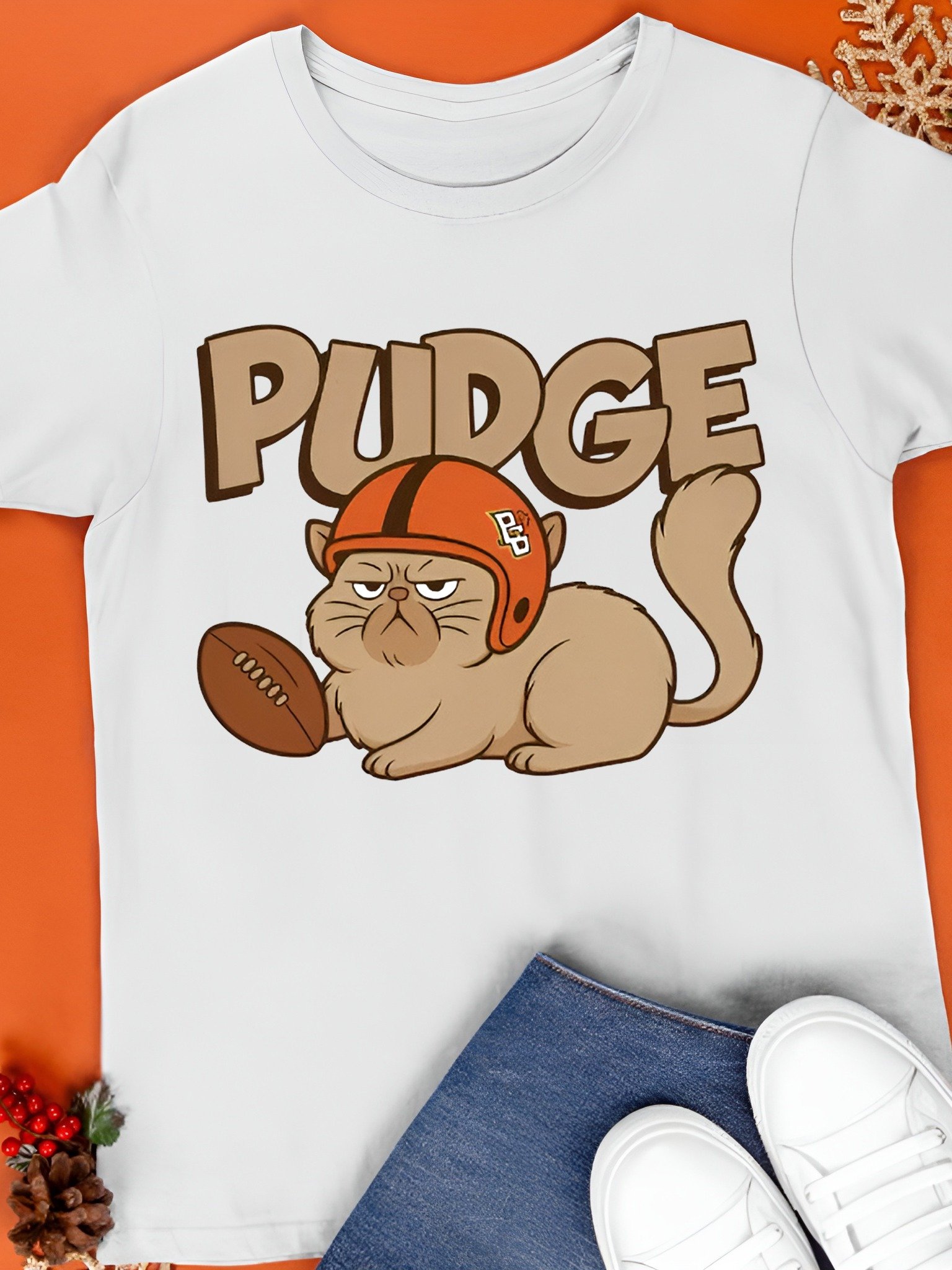 Pudge The Cat Shirt product image (1)