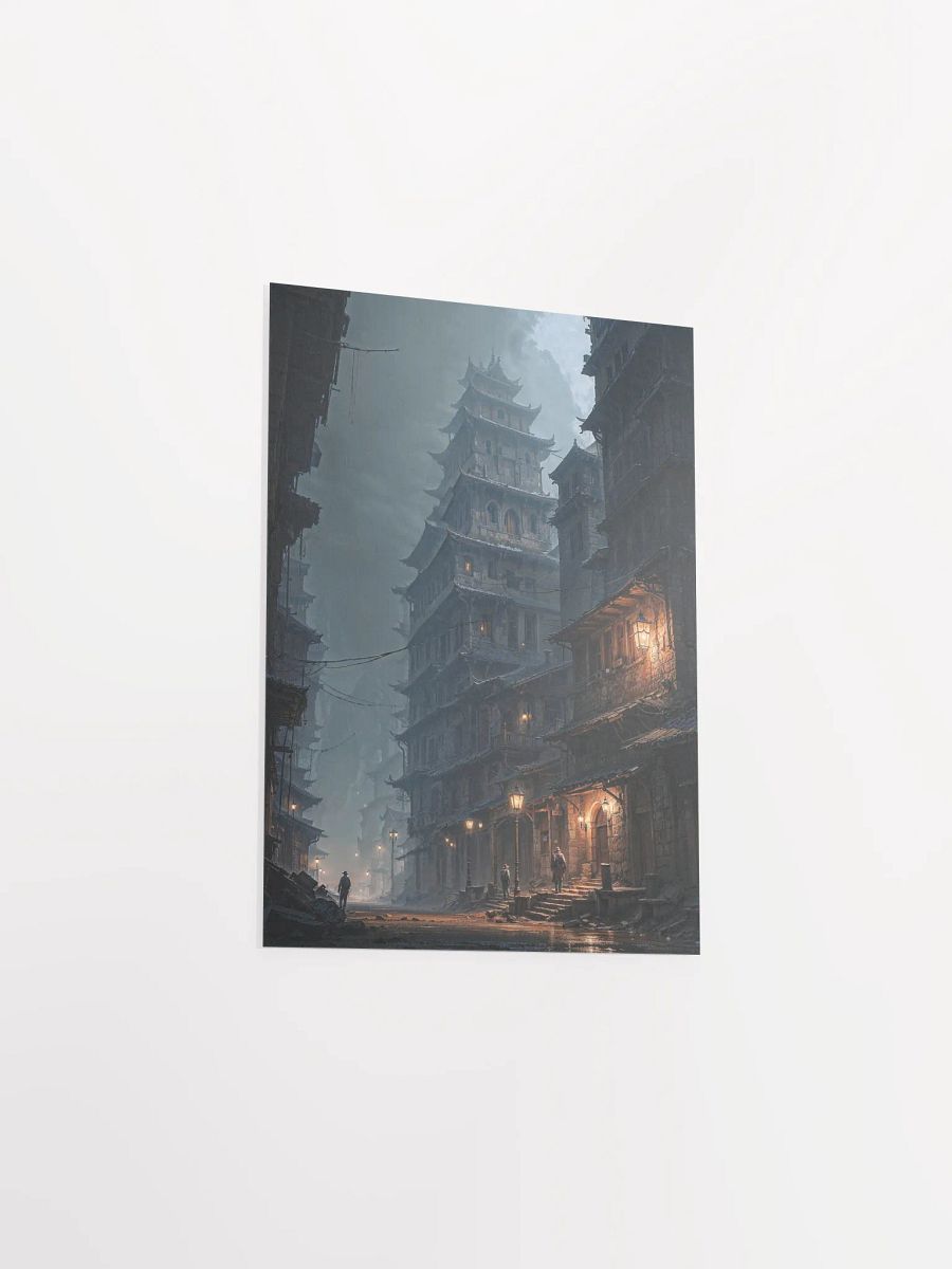 Whispers of the Forgotten Pagoda Matte Poster product image (16)