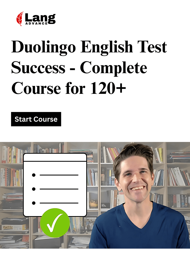 Duolingo English Test Success - Complete Course for 120+ product image (1)