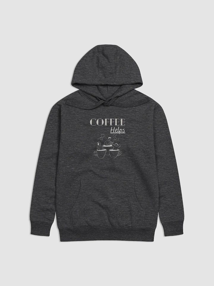 COFFEE Helps Illustrated Premium Hoodie product image (1)