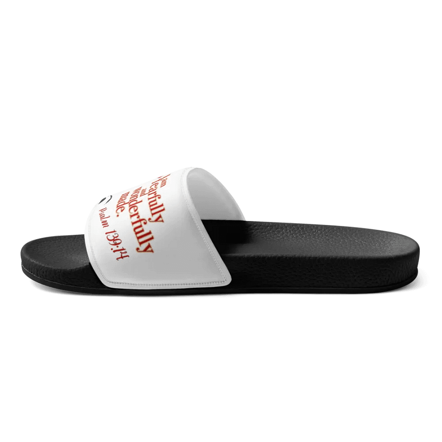 Fearfully and Wonderfully Made Women's Slides product image (11)